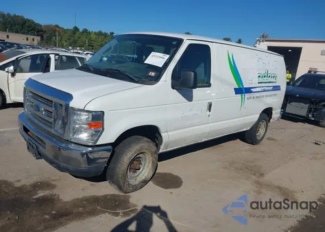 2012 Ford E-150 Commercial z USA, uszkodzony, nr VIN 1FTNE1EW2CDA17387
